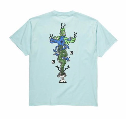Polar Dragon Tee - Aquamarine