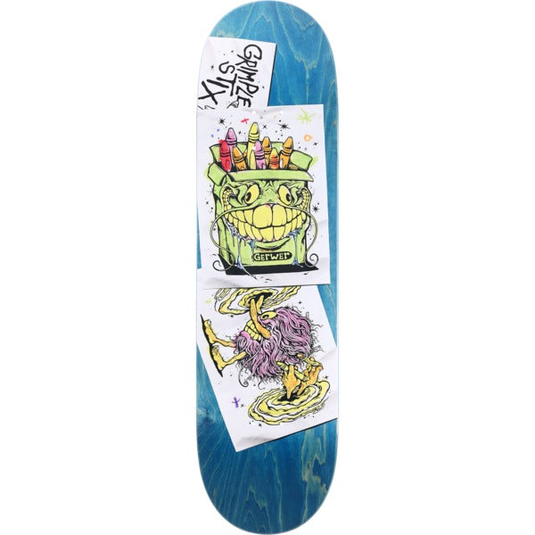 Antihero Grimplestix Gerwer Coloring Book Deck - 8.75