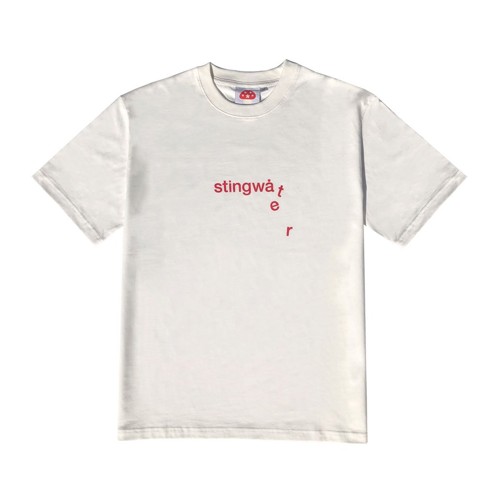 Stingwater Classic Logo Tee - White