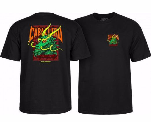 Powell Peralta Cab Street Dragon Tee - Black