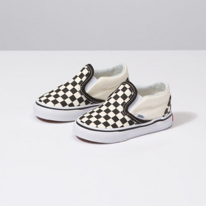 Vans Toddler Slip On - Black & White Checkerboard