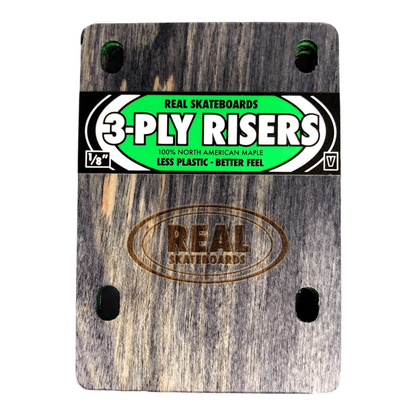 Real 3-Ply Wood Risers - Venture