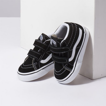 Vans Toddler Sk8-Mid Reissue V - Black/True White