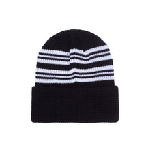 Load image into Gallery viewer, Fucking Awesome Cursive Waffle Cuff Beanie - Black