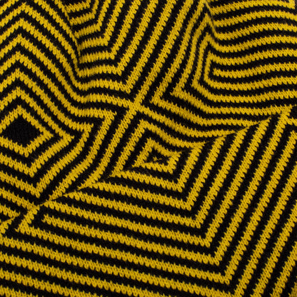Fucking Awesome Hurt Your Eyes Beanie - Mustard