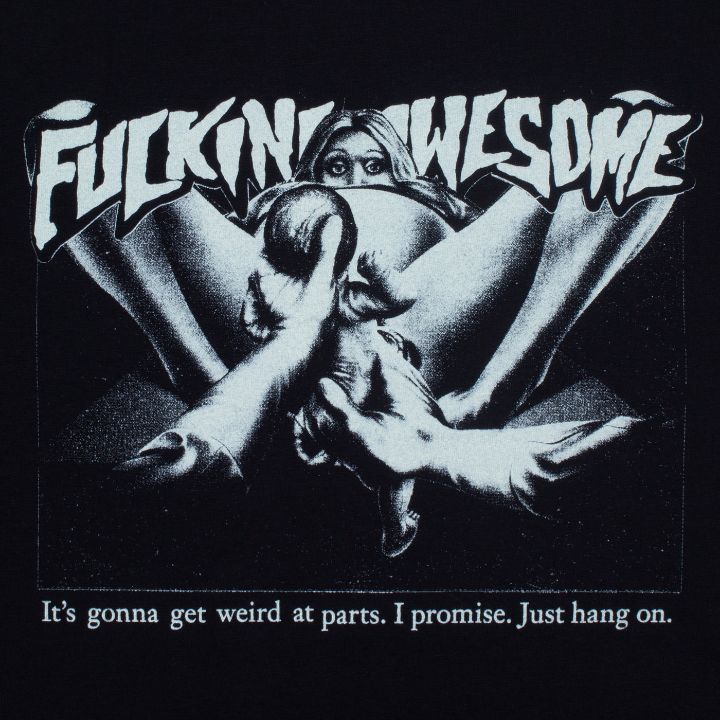 Fucking Awesome Birth Tee - Black