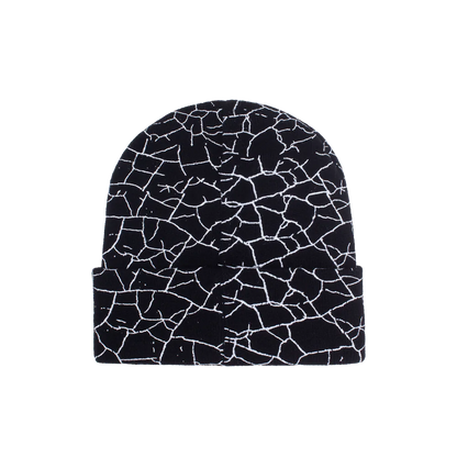Hockey Crackle Beanie - Black