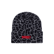 Load image into Gallery viewer, Hockey Crackle Beanie - Black