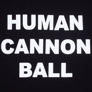 Hockey Human Cannonball Hoodie - Black
