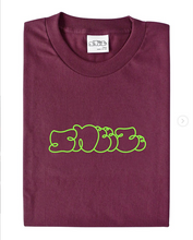 Load image into Gallery viewer, Sneeze Logo Tee - Burgundy