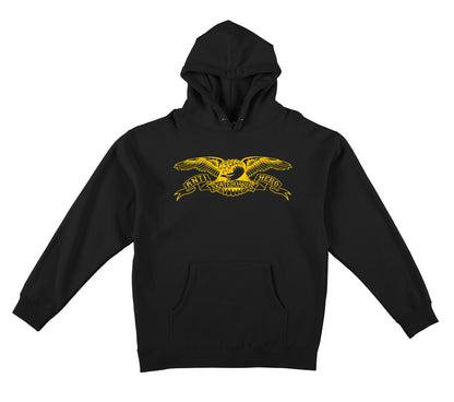 Antihero Basic Eagle Hoodie - Black