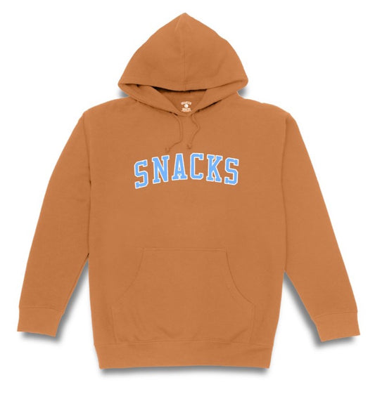 Quartersnacks Snacks Varsity Arch Hoodie - Saddle