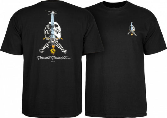 Powell Peralta Skull & Sword Tee - Black