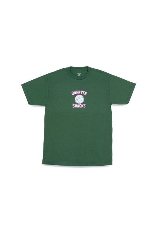 Quartersnacks Ball Is Life Tee - Forest Green