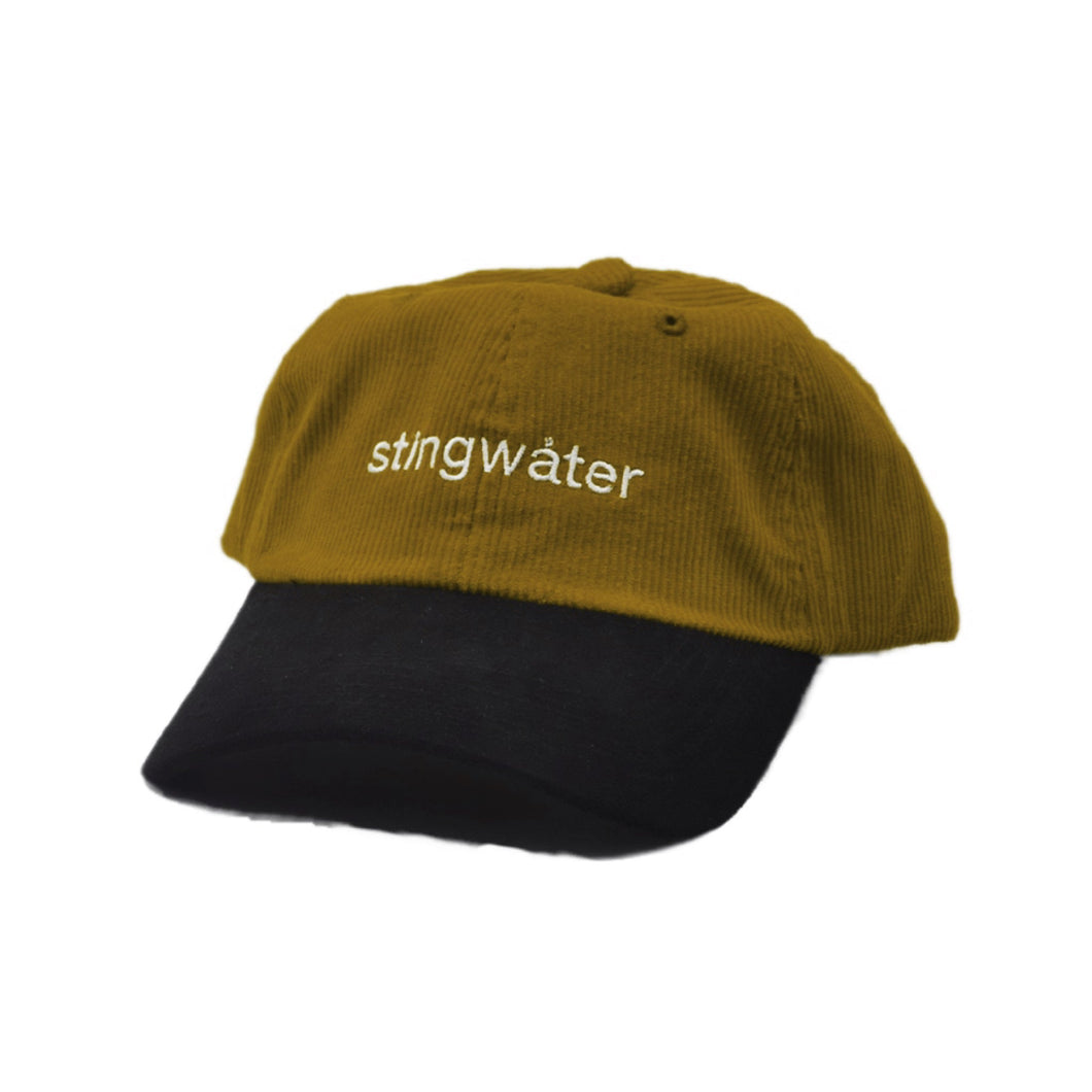 Stingwater Two Tone Cord/Suede Hat - Light Brown/Black