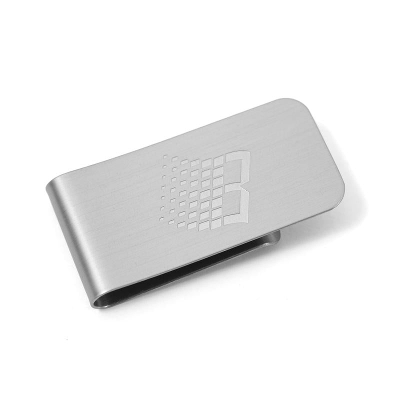 Bronze 56K Money Clip - Silver