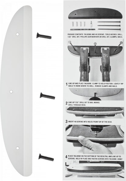 Powell Tail Bone - White