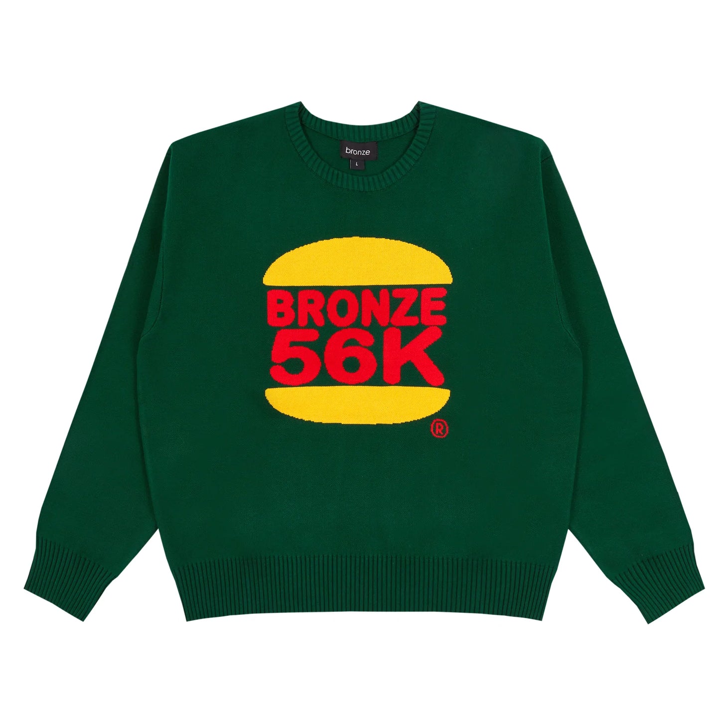 Bronze 56K Burger Sweater - Green