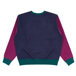 Bronze 56K Old E Sweater - Purple/Teal