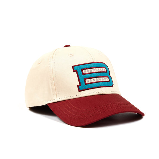 Bronze 56K XLB Hat - Bone/Burgundy