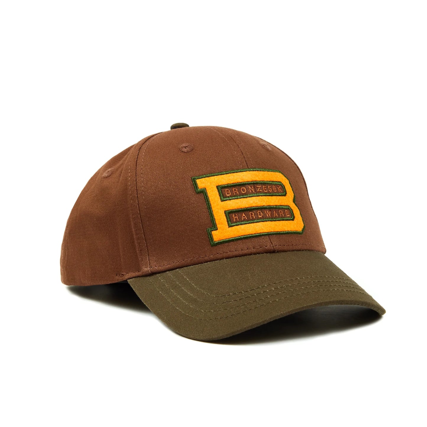 Bronze 56K XLB Hat - Chocolate/Forest Green