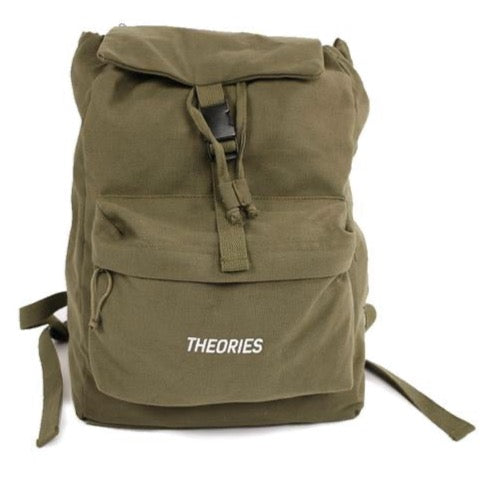 Theories Stamp Camper Bag - Olive