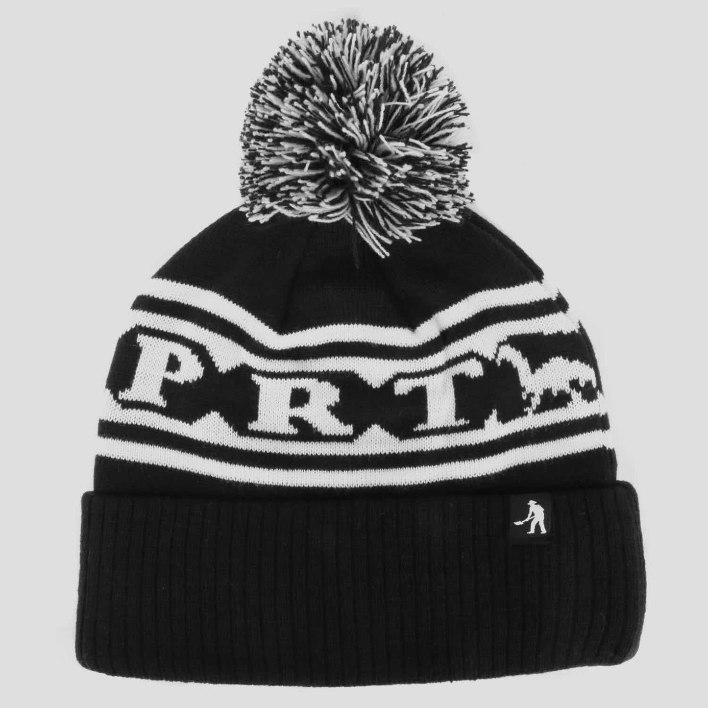 Pass-Port Hallmark Pompom Beanie - Black