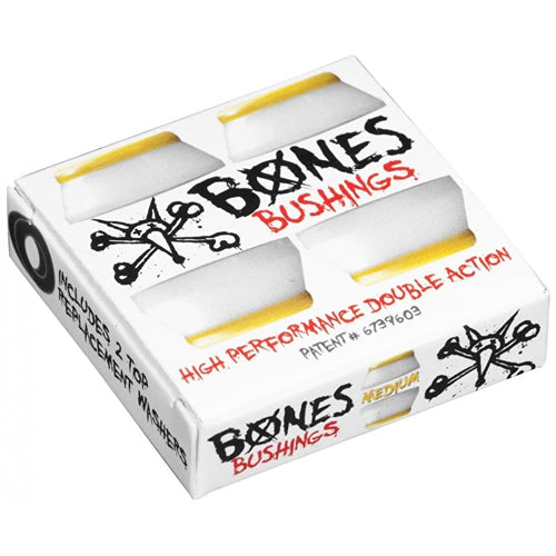 Bones Hardcore Bushings Medium - White