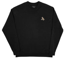 Load image into Gallery viewer, Pass-Port Bobby Crewneck - Black