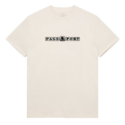 Pass-Port Hallmark Tee - Cream