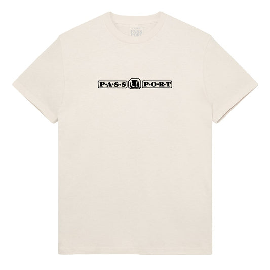 Pass-Port Hallmark Tee - Cream