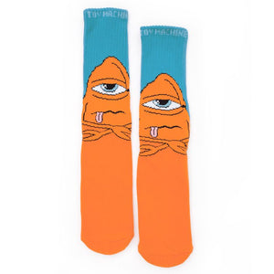 Toy Machine Bored Sect Sock - Blue
