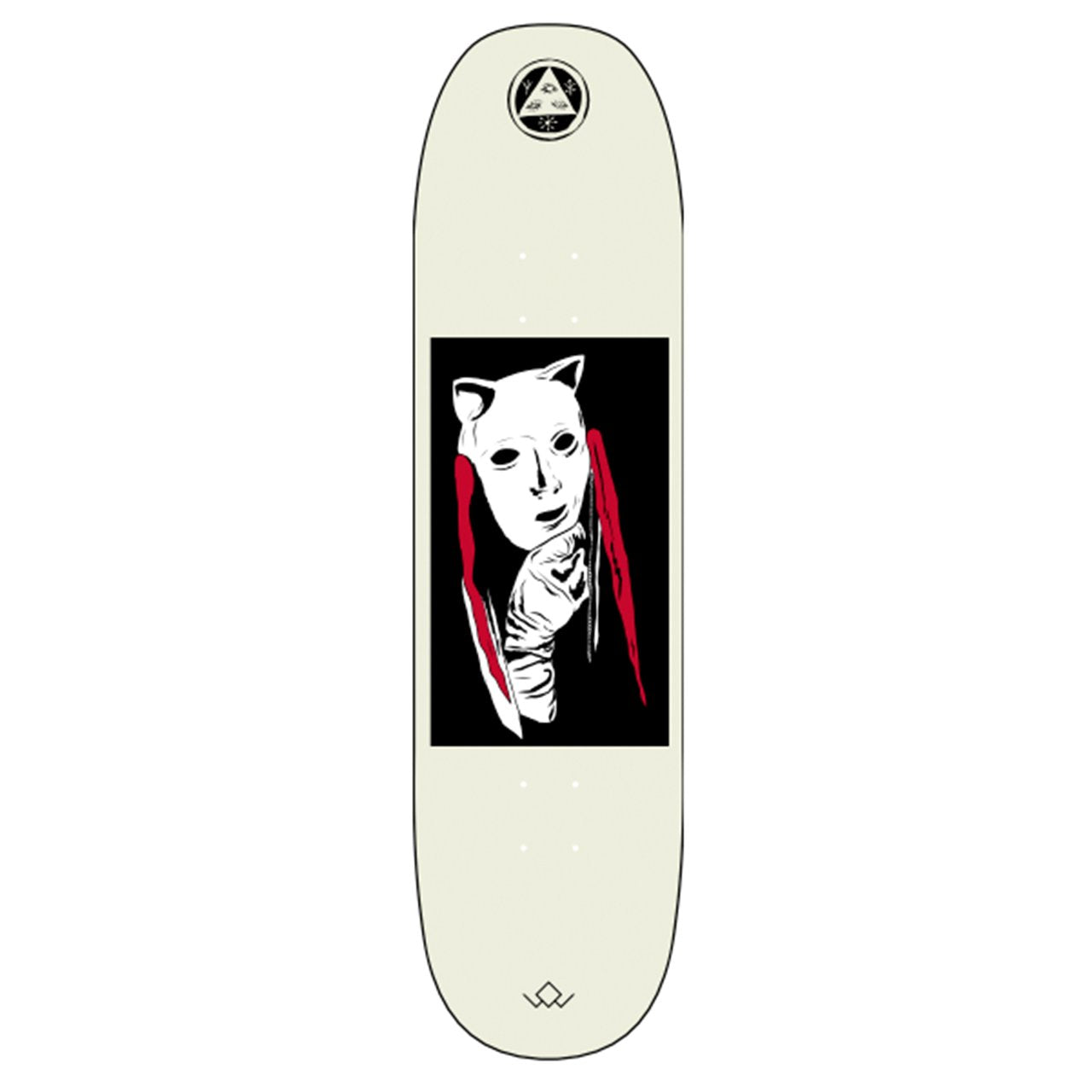 Welcome Audrey on Moontrimmer Black Dip/Bone Deck - 8.65