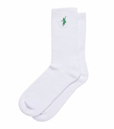 Polar No Comply Socks - White/Green