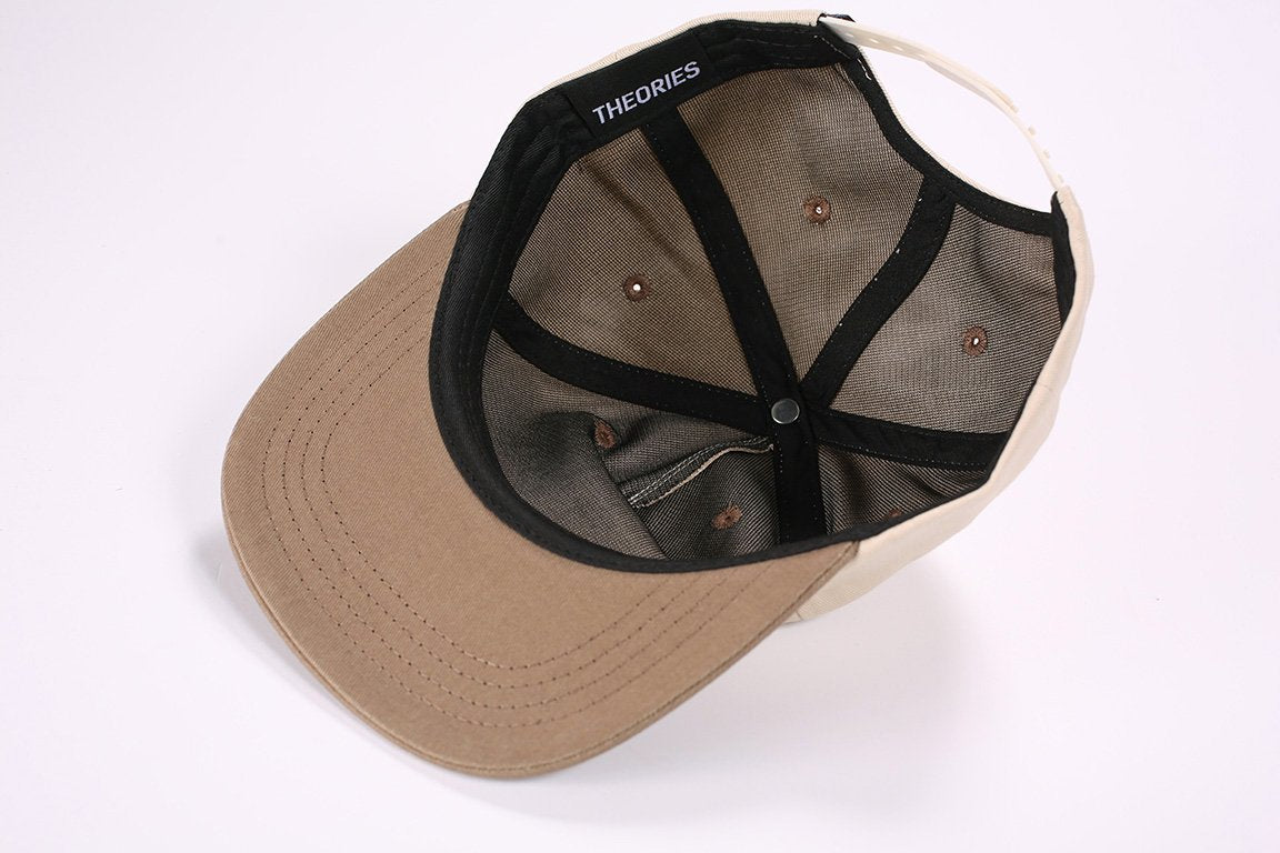 Theories Gridwalker Snapback - Khaki/Mocha