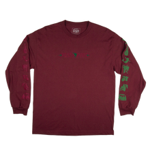 Load image into Gallery viewer, Pass-Port Life Of Leisure Longsleeve - Maroon
