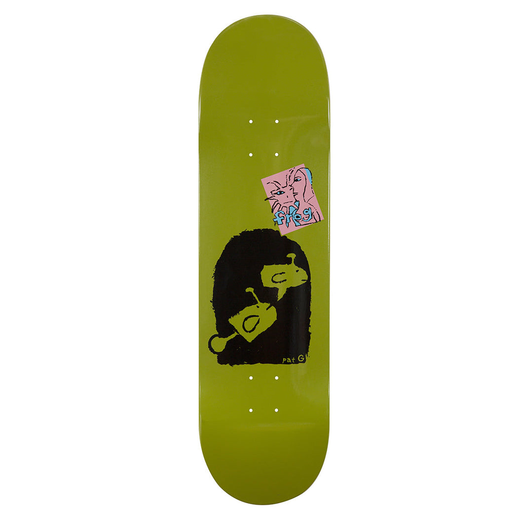 Frog Lonesome Fishes Pat G Deck - 8.125