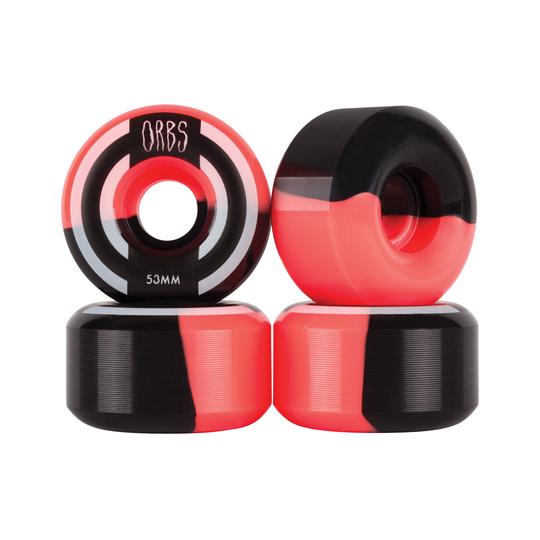 Welcome Orbs Apparitions Splits Wheels - 99A 53mm Coral/Black