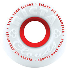 Load image into Gallery viewer, Ricta Clouds Wheel Red - 86A 55mm