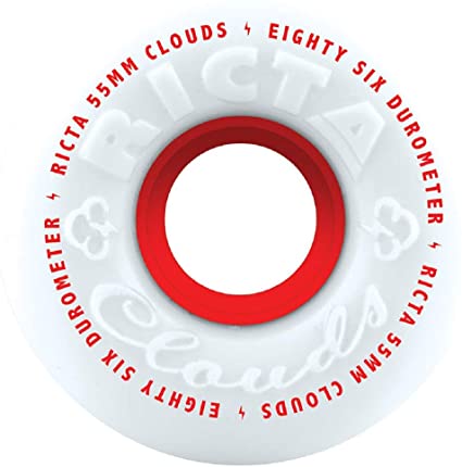 Ricta Clouds Wheel Red - 86A 55mm