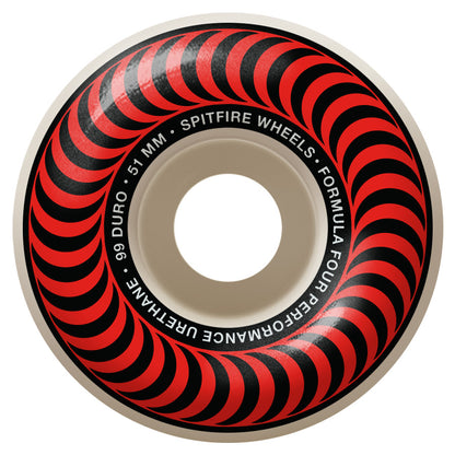 Spitfire Formula Four Classic Swirl Wheels - 99D 51mm