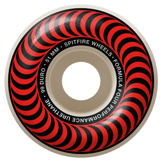 Spitfire Formula Four Classic Swirl Wheels - 99D 51mm