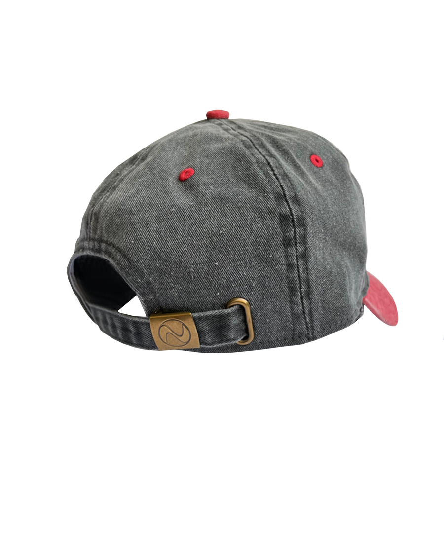 Frog Exists Hat - Black/Red