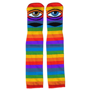 Toy Machine Monster Sect Eye Sock - Rainbow