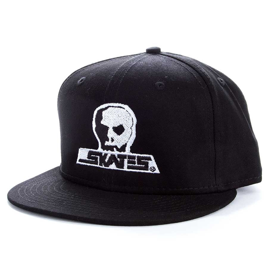 Skull Skates Large Logo Snapback - Black