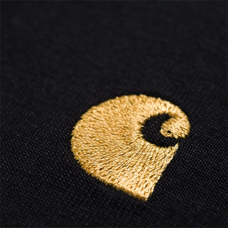 Carhartt WIP Chase Tee - Black/Gold