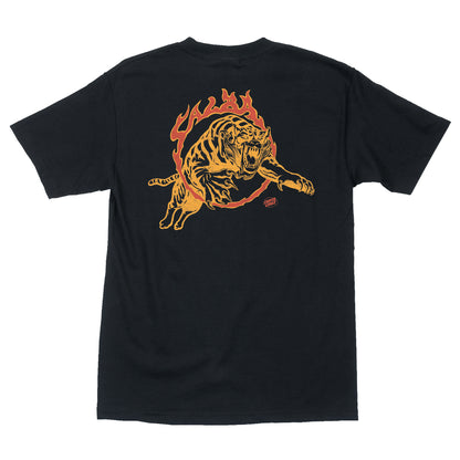 Santa Cruz Salba Tiger Club  T-Shirt Black