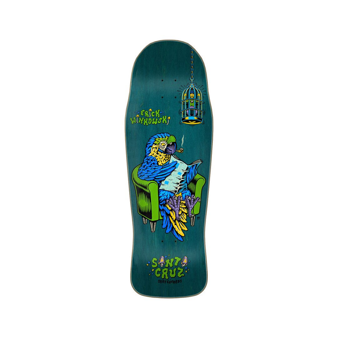 Santa Cruz Winkowski Birdcage Deck - 10.34 X30.54