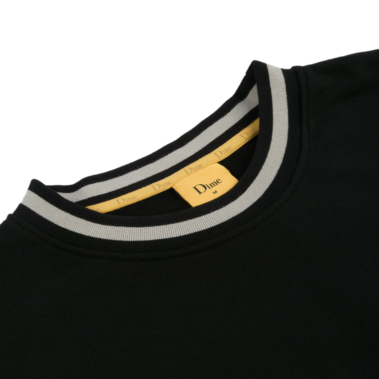 Dime French Terry Crewneck - Black