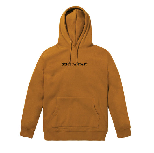 Sci-Fi Fantasy Logo Hoodie - Tan